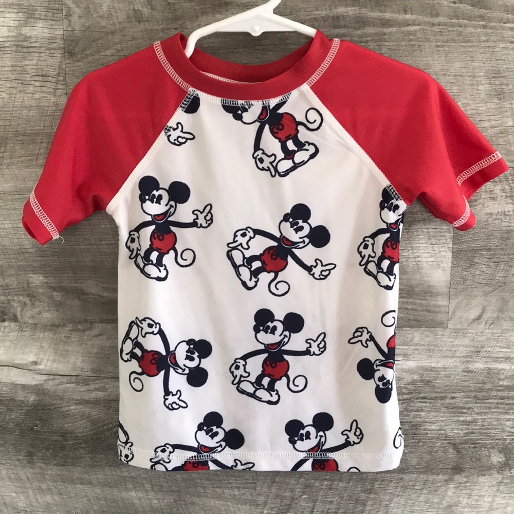 Mickey Mouse rash guard